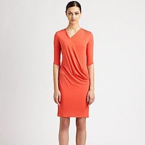 HELMUT Helmut Lang Feather dress